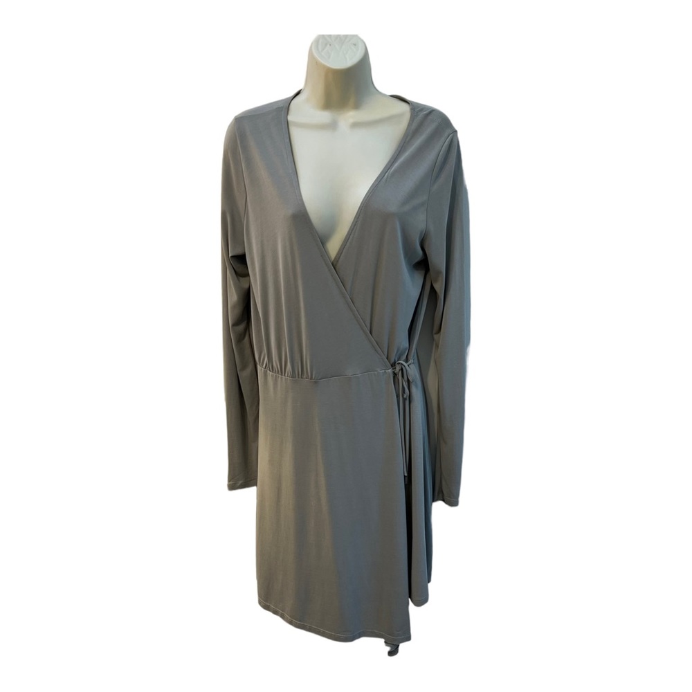 Gray Wrap Dress Standard People’s Project LA Tunic Top